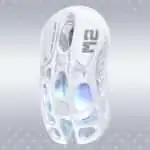 GravaStar Mercury M2 Wireless Gaming Mouse  - Opaline White - Image 3