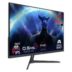 ⁦GameOn Essential Series شاشة ألعاب، شاشة IPS بحجم 27 بوصة، دقة FHD، و144 هرتز - سوداء⁩ - الصورة ⁦3⁩