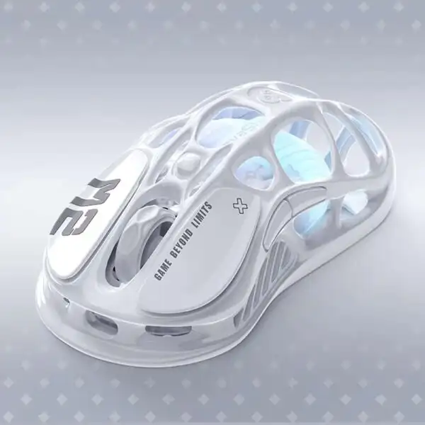 GravaStar Mercury M2 Wireless Gaming Mouse  - Opaline White