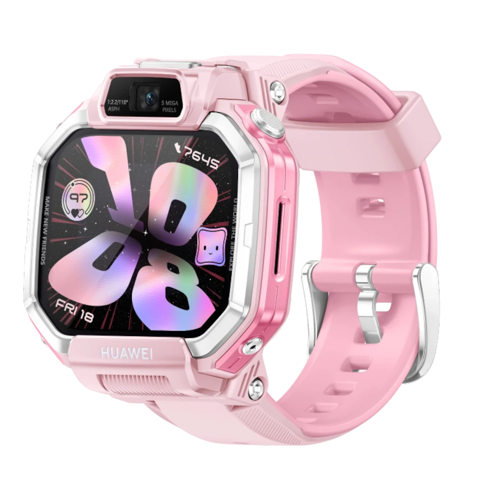 oskd;ksf ساعة هواوي الذكية للأطفال (Huawei Watch Kids X1) - باللون الوردي<br/> - الصورة 1