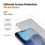 Kairui 2.5d Glass/Clear Screen Protector For Apple 15 Plus - Image 3
