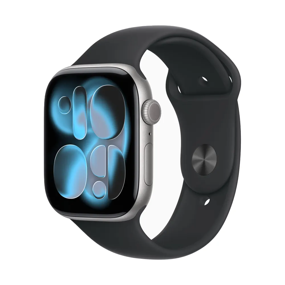 pktjy Apple Watch Series 11 (GPS + خلوي) مقاس 46 مم - هيكل ألومنيوم رمادي فلكي - الصورة 1