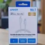 ANKER USB-C To Lightning Durable Braided Fast Charging Cable 6ft Braided - Image 2
