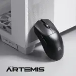Cybeart Artemis 1K 52g Ultra-light Hot-Swap Tri-Mode Gaming Mouse - Black - Image 4