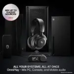 Steelseries Arctis Nova Pro Multi-system Wireless Gaming Headset - Black - Image 4