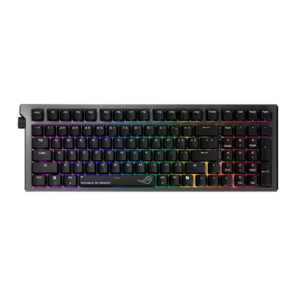 لوحة مفاتيح الألعاب اللاسلكية ASUS ROG STRIX MORPH 96 - أسود