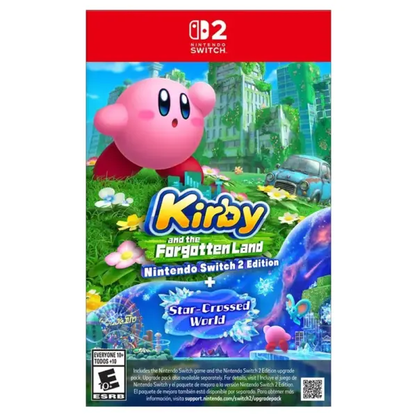 Nintendo Switch 2 : Kirby And The Forgotten Land + Star Crossed World  - R1