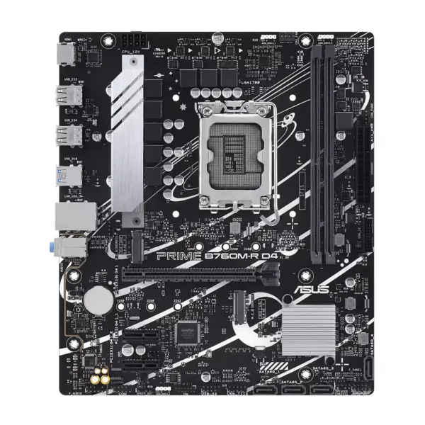 ASUS PRIME B760M-R D4 Motherboard
