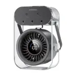 Porodo Lifestyle Chillo Aqua Portable Mist Fan with 500mL Large Water Tank - Black