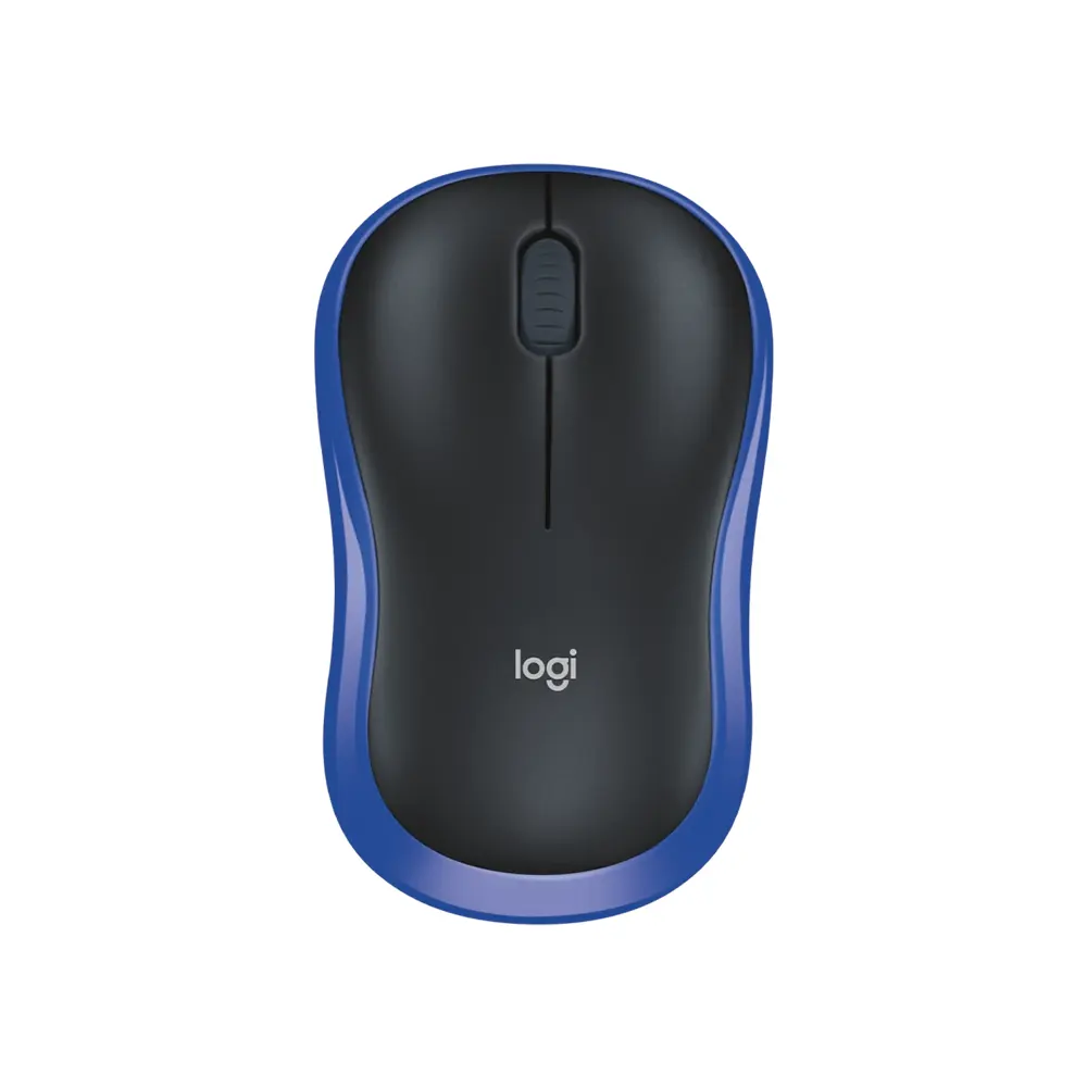 89456416859485645 (1) Logitech - M185 Wireless Mouse - Blue-910-002236 - Image 1