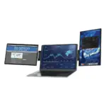 Powerology SkyFold 14" Dual Display Laptop Monitor - Black