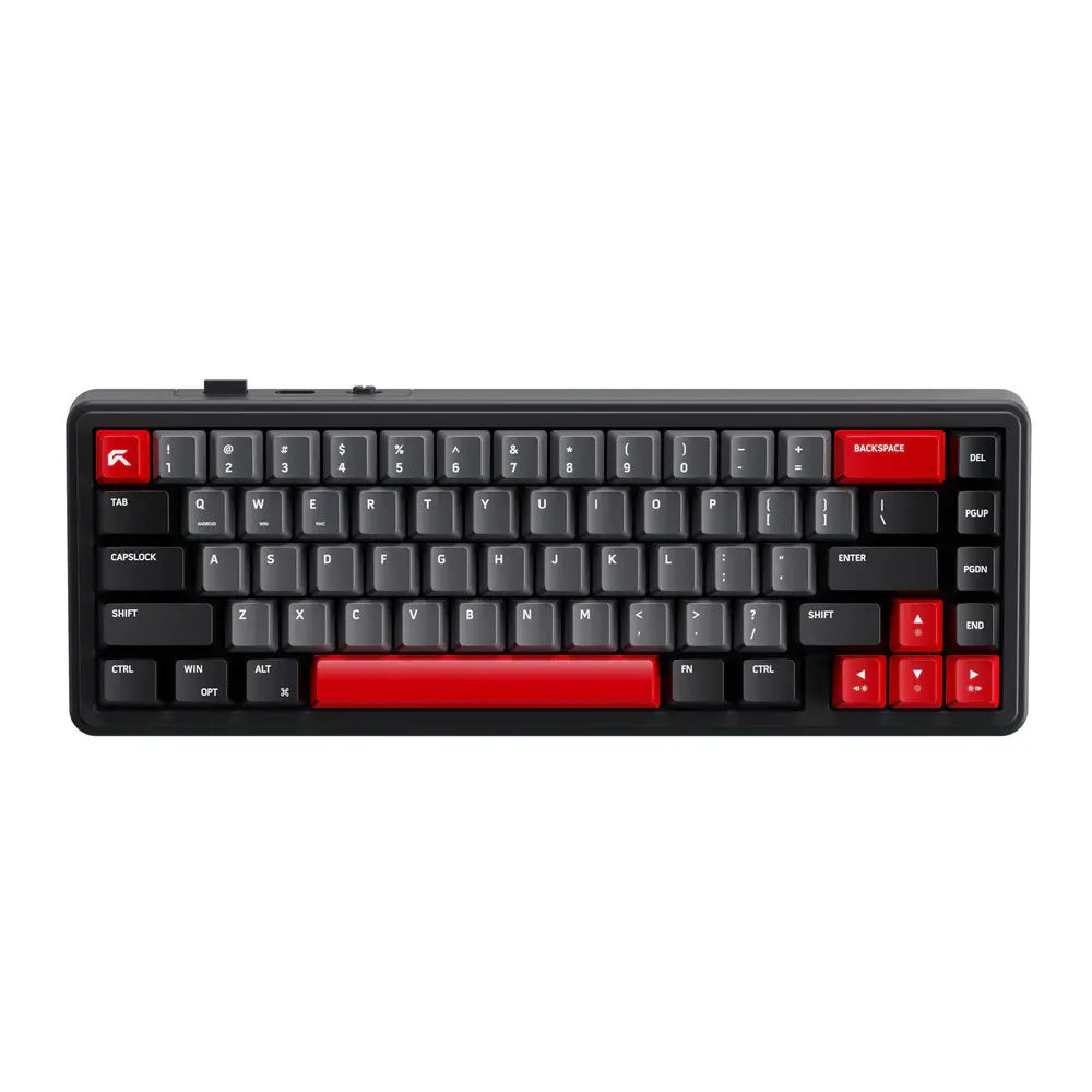 985456454515 (1) CYBEART - Akula 65 | Compact 65% Tri-Mode Gaming Keyboard - Black - Image 1