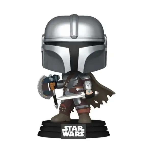 Funko Pop! Star Wars: Mandalorian & Grogu S2 – The Mandalorian (Dual Wield)