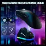 ATTACK SHARK V3 PRO Wireless Esports Gaming Mouse - Black - Image 2