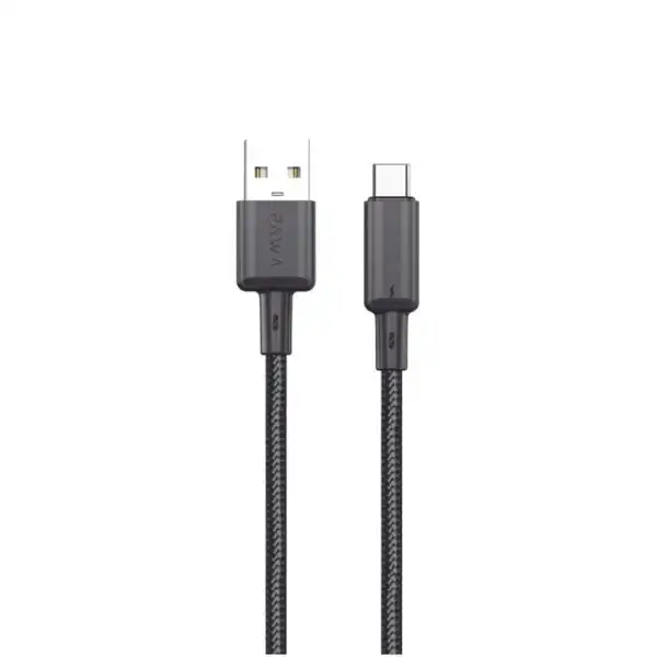 PAWA 3A USB-A TO TYPE-C Quick Charging Braided Cable PW122  - Black