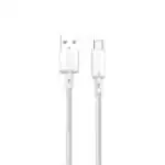 PAWA 3A USB-A TO TYPE-C Quick Charging Braided Cable PW122 - White
