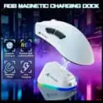 ATTACK SHARK V3 PRO Wireless Esports Gaming Mouse - White - Image 2