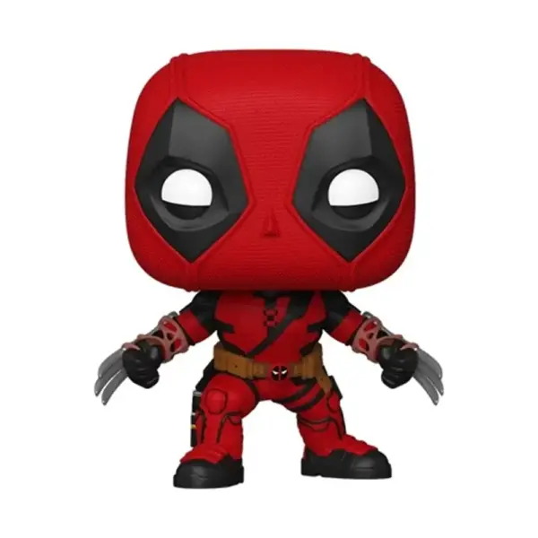 Funko Pop! Super Heroes: Marvel – Deadpool & Wolverine – Deadpool wwith Wolverine Claws