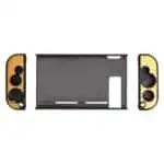 Nintendo Switch Aluminum Hard Case Cover Skin Shell Protective Console with Joy Con - Gold - Image 2