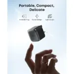 Anker Nano Charger (45W) With USB-C Cable - Black - Image 2