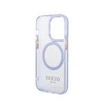 Guess MagSafe case Gold Outline Translucent for iPhone 14 Pro 6.1" - purple - Image 4