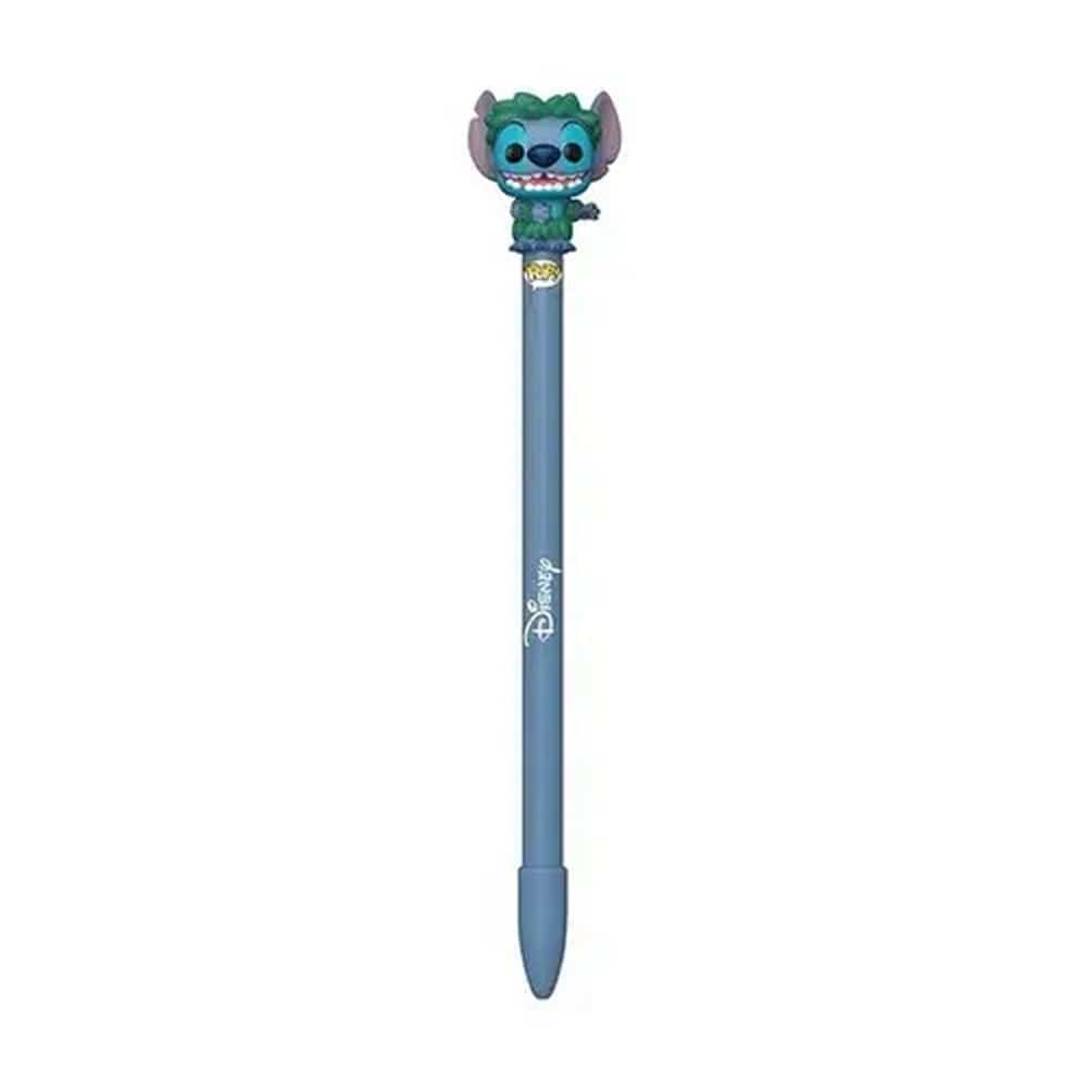 ersgwsrgwrg قلم Funko Pop! برأس تزييني للرسوم المتحركة: Disney – Lilo & Stitch – Hula Stitch - الصورة 1
