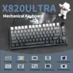 ATTACK SHARK Tri-mode Gasket Mechanical Keyboard - Moonlight Gradient +Shark Switch - Image 4