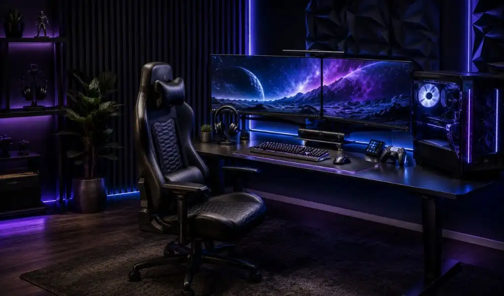 Gaming Chair & Desk