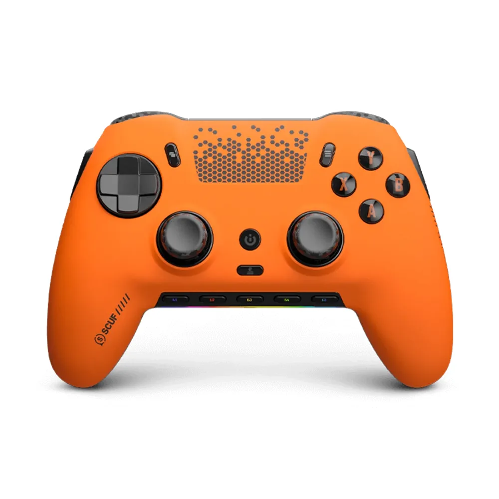 ijfd_2 وحدة تحكم الألعاب Scuf Envision Pro v2 بتقنية Hall Effect لأجهزة الكمبيوتر - لون برتقالي - الصورة 1