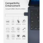 Syntech USB To Usb-c Adapter - Black - Image 3