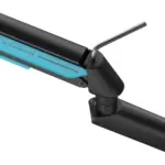 Andaseat Stealth II A6D-2S Ergonomic Single Monitor Arm - Black/Blue - Image 3