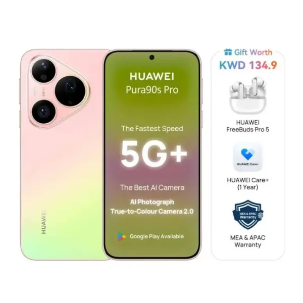 Huawei Pura 90S Pro 12GB+256GB - Guava Soda Bundle