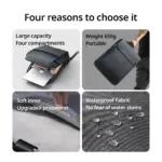 UGREEN Up to 15.6 inches Laptop Backpack B02 - Dark Gray - Image 3