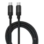كابل شحن فائق السرعة شيتك من USB-C إلى USB-C بقوة 60 واط وطول 1 متر - أسود