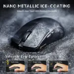 Attack Shark R11 Ultra Carbon Fiber Wireless 8k Paw3950max Gaming Mouse - Black - Image 3