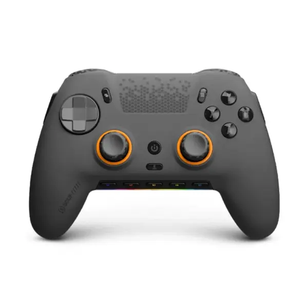 وحدة تحكم الألعاب Scuf Envision Pro v2 بتقنية Hall Effect لأجهزة الكمبيوتر - لون رمادي فولاذي