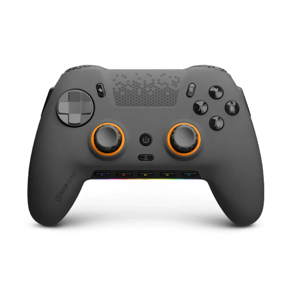 kjdf_5 وحدة تحكم الألعاب Scuf Envision Pro v2 بتقنية Hall Effect لأجهزة الكمبيوتر - لون رمادي فولاذي - الصورة 1