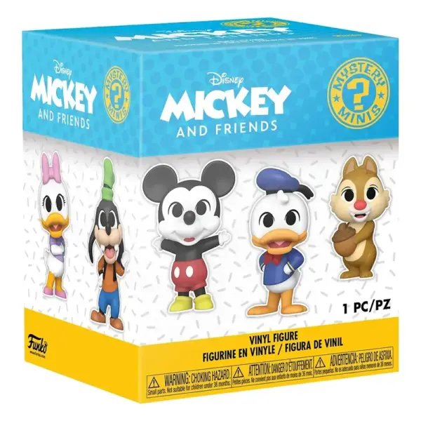 Funko Mystery Minis Cartoon Animation: Disney Classics (One Random Piece)