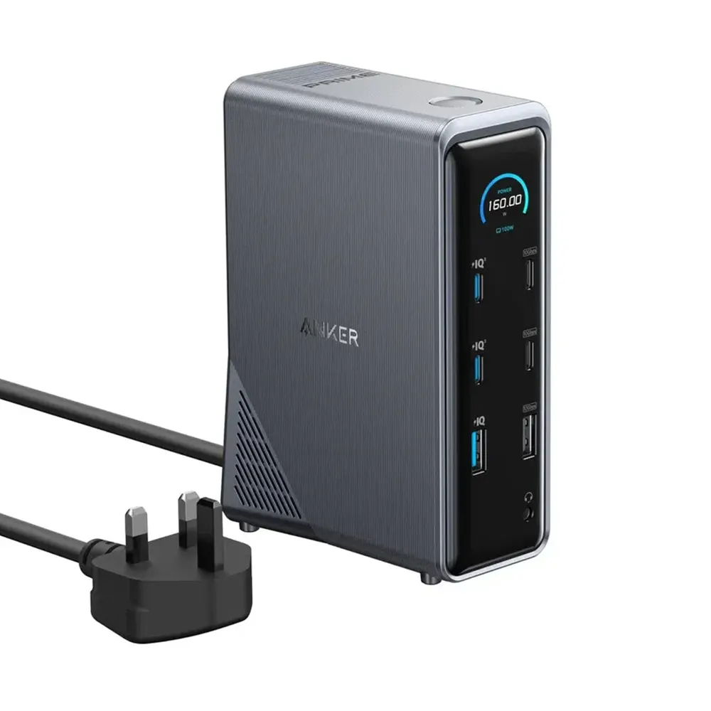 kjqwqw Anker Prime Charging Docking Station - Black - Image 1