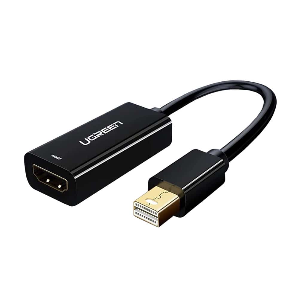 kjshnkds محول يو جرين Mini DP إلى HDMI بدقة 4K - أسود<br/> - الصورة 1