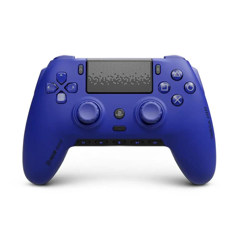kjweqd وحدة تحكم Scuf Omega اللاسلكية لجهاز PS5 - ازرق - الصورة 1