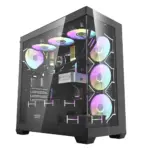 Darkflash Ds900 Pc Case With 7 Fans - Black