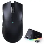 Attack Shark X11 Wireless Gaming Mouse With Charging Dock - Black