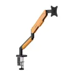 Andaseat Stealth Pro II RGB A9X Single Monitor Arm - Black/Orange