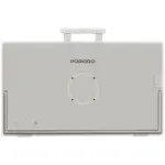 Porodo Naspanora Portable Smart Tablet with Stereo Speakers & 10-Point Touch - White - Image 3