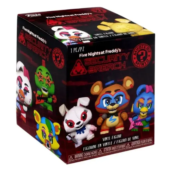 Funko Mystery Minis Games: Five Nights at Freddys – Security Breach (One Random Piece)