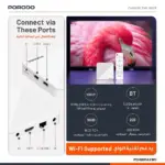 Porodo Echobox Android TV Box with 4K Ultra HD Streaming - White - Image 3