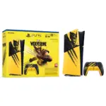 Pre-order Sony Playstation5 Digital Edition Console: Marvel’s Wolverine Battle Yellow Limited Edition Bundle​ - Yellow & Black - Image 2