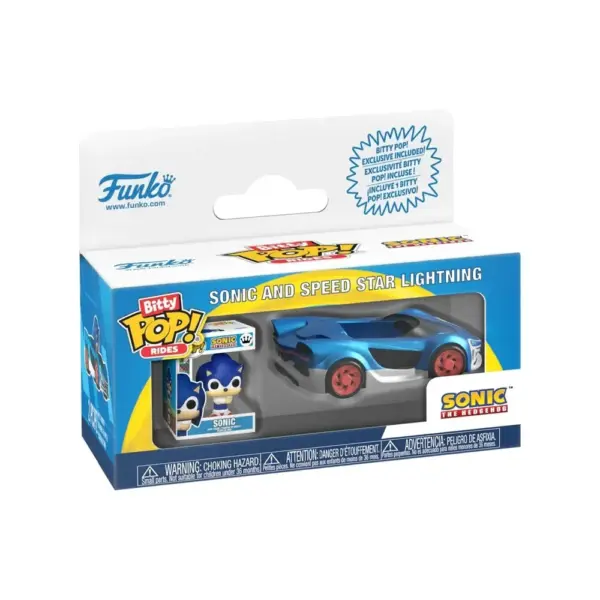 Funko Bitty Pop! Rides: Sonic The Hedgehog – Speed Star with Sonic