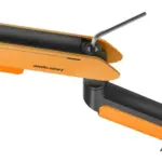 Andaseat Stealth Pro II A9 Ergonomic Single Monitor Arm - Black/Orange - Image 5